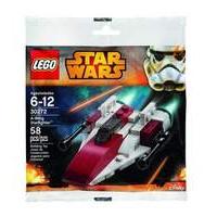 lego star wars a wing starfighter set in plastic bag 30272