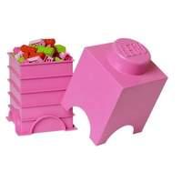 Lego Storage Brick 1 Pink