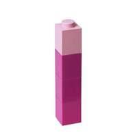 LEGO Square Drinking Bottle (Pink)