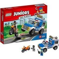 lego juniors police truck chase 10735