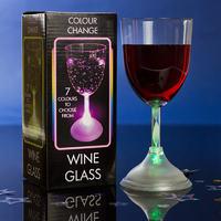 led wine glass