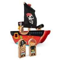Le Toy Van TV344 Little Capt\'n Pirate Boat