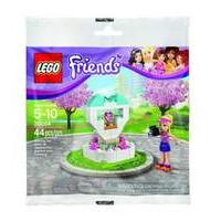 lego friends wish fountain set in plastic bag 30204