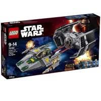 lego star wars vaders tie advanced vs a wing starfighter lego 75150 le ...