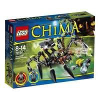 Lego Legends Of Chima : Sparratus\' Spider Stalker (70130)