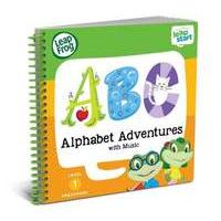 leapfrog leapstart preschool activity book alphabet adventures and mus ...