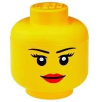 Lego Storage Head Large Girl