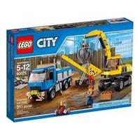 lego city excavator and truck 60075 