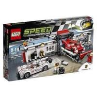 Lego Speed Champions - Porsche 919 Hybrid And 917k Pit Lane