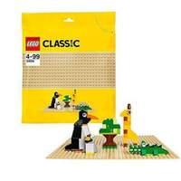 lego classic sand coloured baseplate 10699