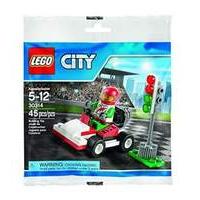 lego city go kart racer set in plastic bag 30314