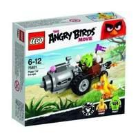 lego angry birds piggy car escape