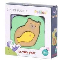 Le Toy Van Petilou Baby Bear 3 Piece Puzzle