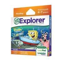 leapfrog explorertm learning game spongebob squarepants the clam prix