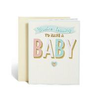 Leaving To Have A New Baby Card
