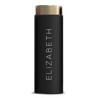 le baton travel bottle matte black with gold contemporary vertical lin ...