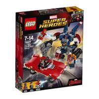 lego marvel superheroes iron man detroit steel strikes 76077