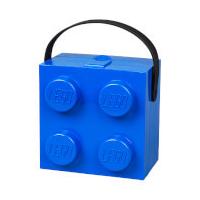 LEGO Classic Lunch Box with Handle (4 Knob) - Bright Blue