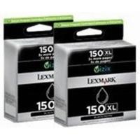 Lexmark 150XL x 2 Black