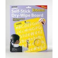 Learning - Self Stick Dry Wipe Board - Literacy Alphabet