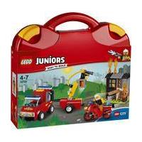 Lego Juniors Fire Patrol Suitcase 110 Pieces