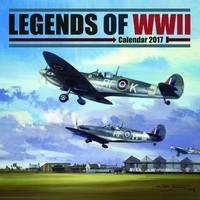 legends of world war ii calendar 2017