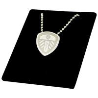 Leeds United Stainless Steel Crest Pendant/chain