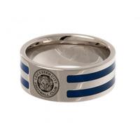 leicester city fc colour stripe ring medium official merchandise