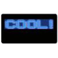 LED Scrolling Message Badge (Blue)