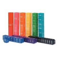 Learning Resources Fraction Tower Cubes Equivalency Set