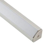 LED Supplies 1m Aluminium Extrusion for LED Strips Corner Mount Style