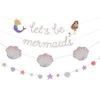 Lets Be Mermaids Party Garland