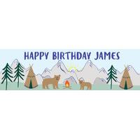 Lets Explore Personalised Party Banner