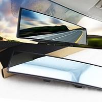 LEBOSHCar Rear View Mirror Large Field of Vision Anti Glare Curved Mirror