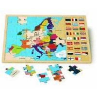 Legler Puzzle Europe with flags