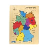 Legler Puzzle - Germany 16 Pieces