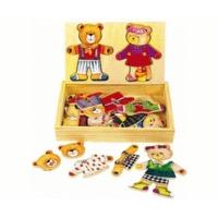 Legler Dressing Girl & Boy Bears...