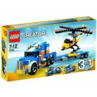 lego creator low loader with helicopter 5765