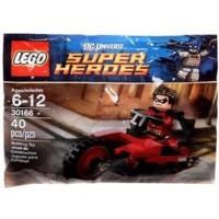 lego dc comics super heroes robin with super redbike 30166