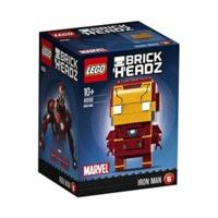 lego brick headz iron man 41590