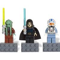lego star wars magnet set kit fisto bariss offee and captain jag