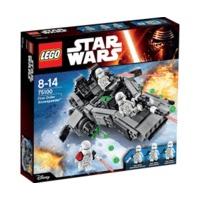 lego star wars first order snowspeeder 75100
