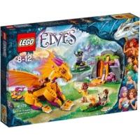 LEGO Elves- Fire Dragon\'s Lava Cave (41175)