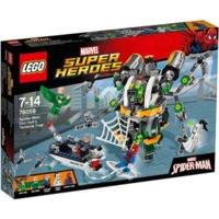 lego marvel super heroes spider man doc ocks tentacle trap 76059