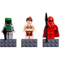 LEGO Star Wars Magnet Set: Boba Fett, Princess Leia and an Imperial Royal Guard (852552)