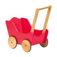 Legler Doll\'s pram Wood Red