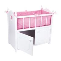 Legler Doll Bed with Cupboard