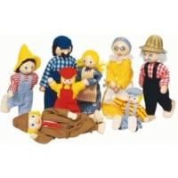 Legler Farmer Family Dolls