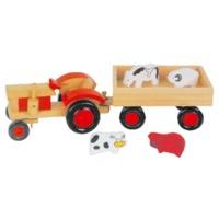 Legler Wooden Tractor and Trailer (7158)