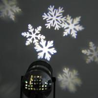 LED Snowflake Projector